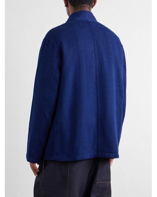 Blue Blue Japan Blue Sashiko-Cotton Blazer for men