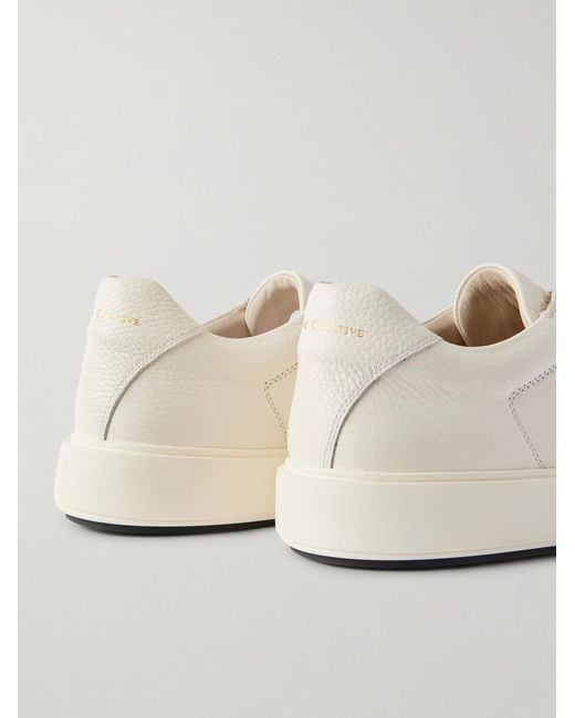 Officine Creative Natural Slouch 001 Full-grain Leather Sneakers for men