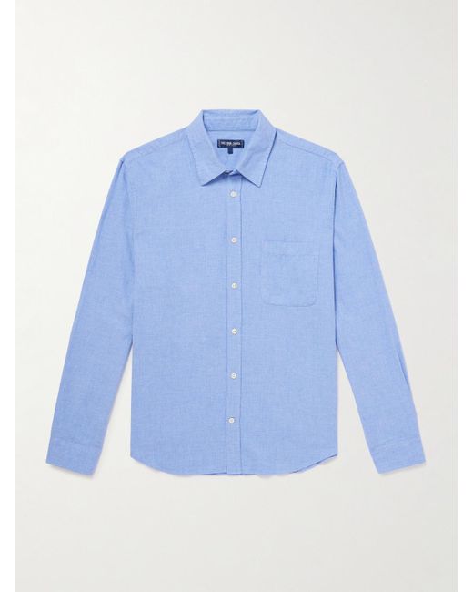 Camicia di Frescobol Carioca in Blue da Uomo