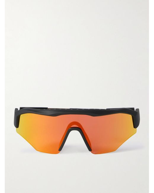 Gucci Black Mirrored Acetate Sunglasses for men