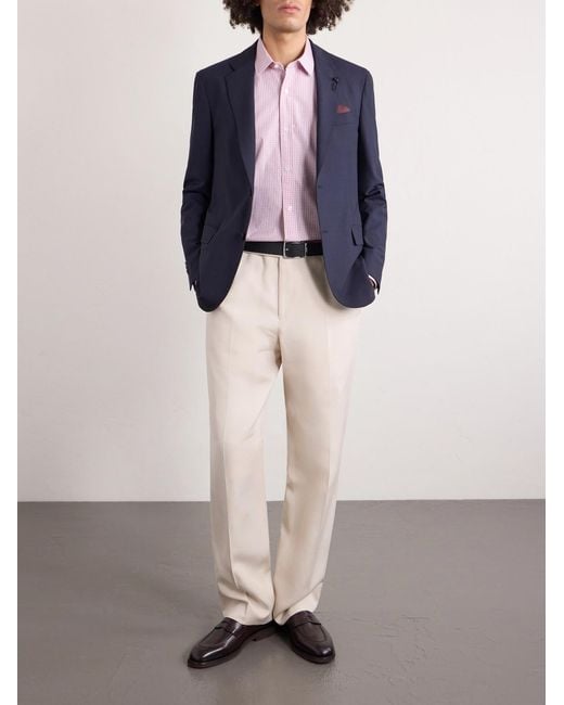 Lardini Blue Wool-blend Blazer for men