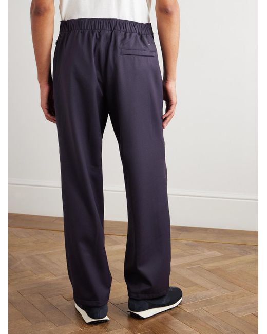 Pantaloni A Gamba Dritta di Nike in Blue da Uomo