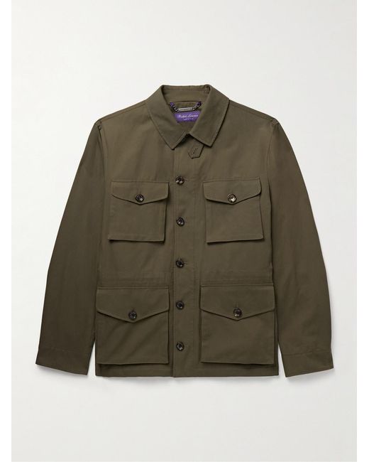 Ralph Lauren Green Johnson Cotton-Blend Jacket for men