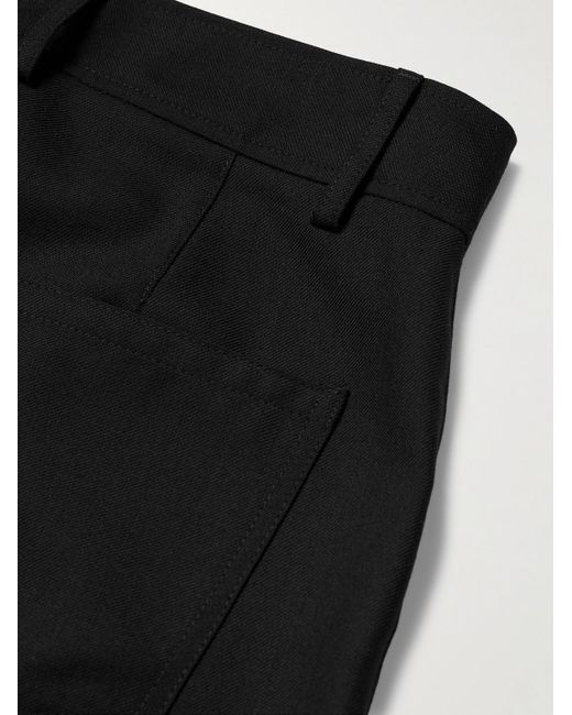 Séfr Black Jiro Straight-leg Twill Trousers for men
