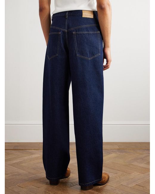 Isabel Marant Blue Jameson Wide-Leg Jeans for men