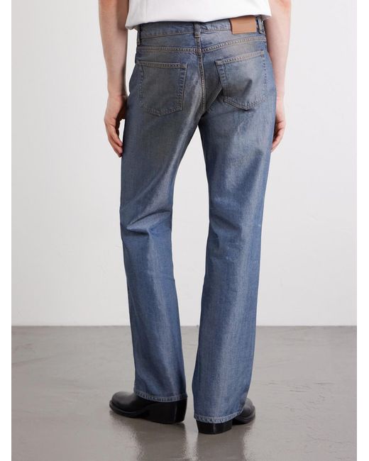 Our Legacy Blue Carlson Cut Straight-Leg Jeans for men