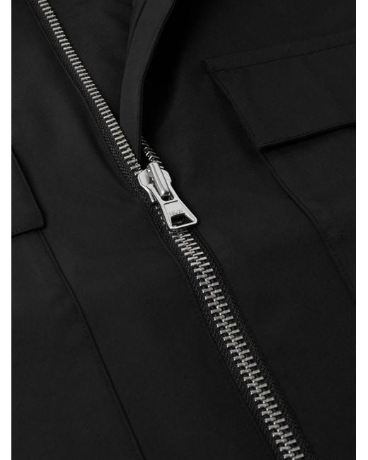 NN07 Alban 8240 Jacke aus recyceltem Twill in Black für Herren