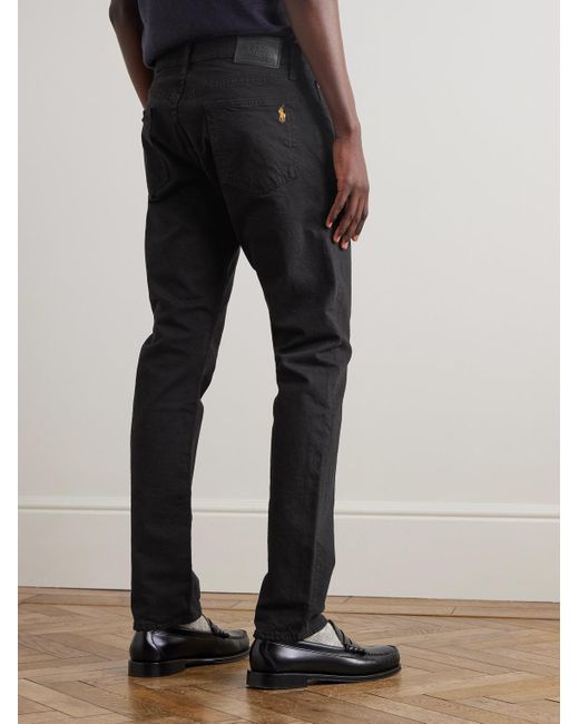 Polo Ralph Lauren Black Slim-Fit Straight-Leg Jeans for men