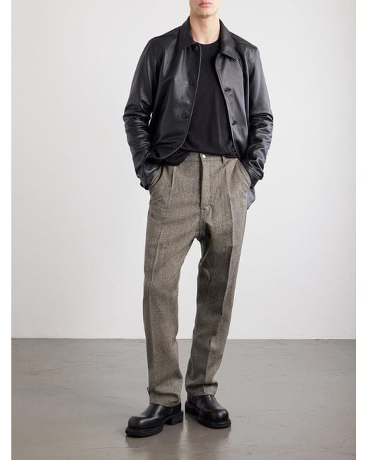 Rick Owens Gray Joris Cotton-blend Twill Trousers for men