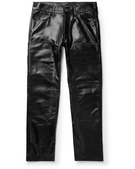 Enfants Riches Deprimes Straight-leg Leather Trousers in Black for Men ...
