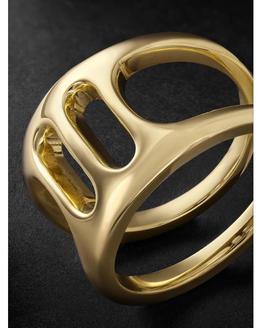 Hoorsenbuhs Phantom III Ring aus 18 Karat Gold in Black für Herren