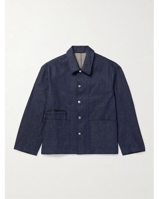 LE17SEPTEMBRE Blue Denim Jacket for men