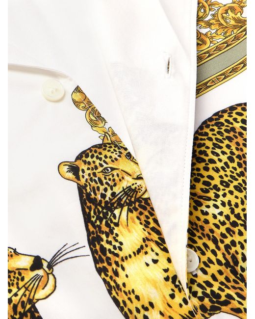 Camicia di Versace in White da Uomo