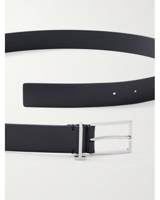 Tom Ford Black 2.8Cm Leather Belt for men