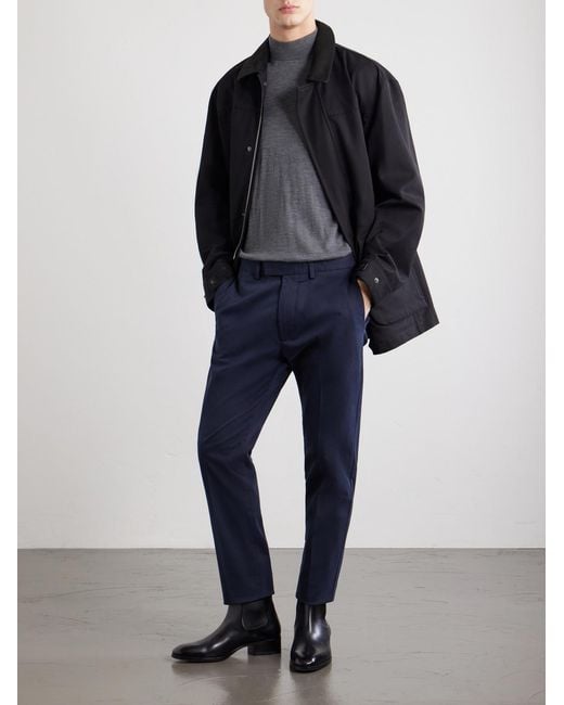 Tom Ford Gray Wool Rollneck Sweater for men