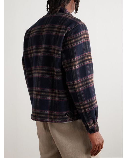 Giacca Reversibile di Hartford in Blue da Uomo