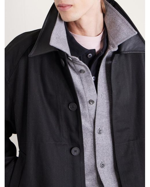 The Elder Statesman Purple Wool for men