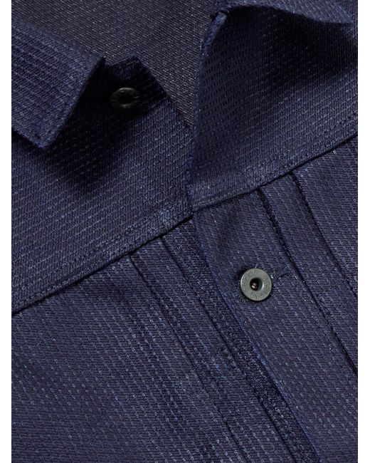 Kapital Blue No. 1.2.1St Denim Trucker Jacket for men