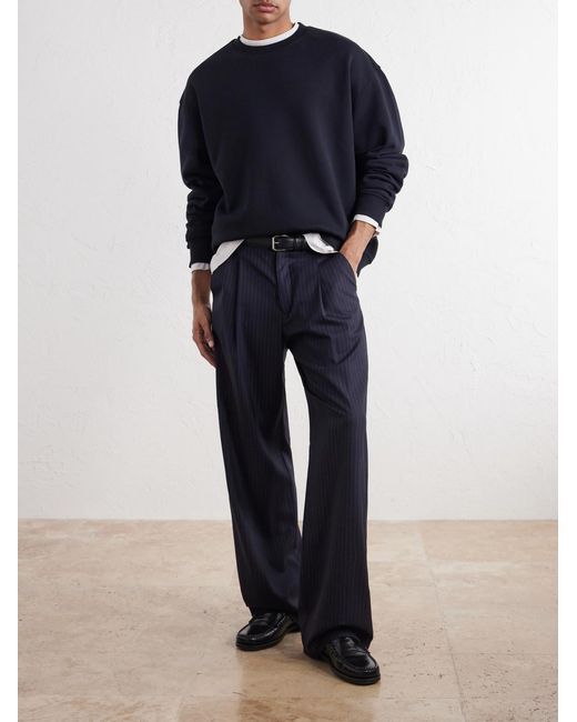 NN07 Blue David 3014 Organic Cotton-Jersey Sweatshirt for men
