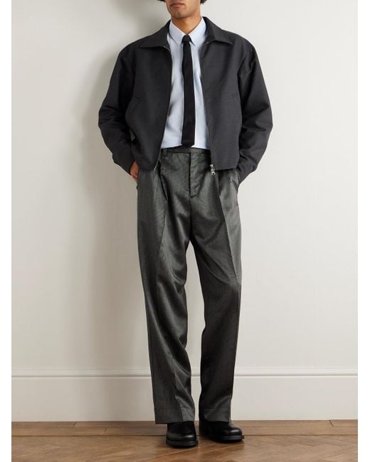 Pantaloni A Gamba Dritta di mfpen in Gray da Uomo