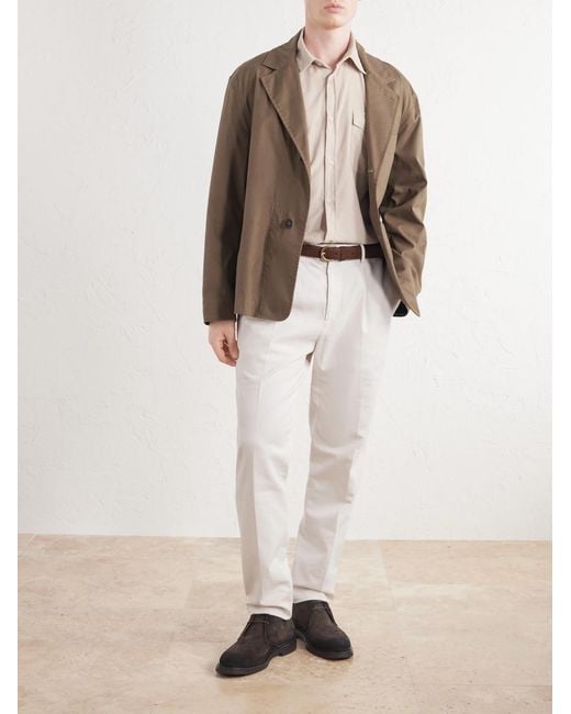 Boglioli Natural Cotton-corduroy Shirt for men
