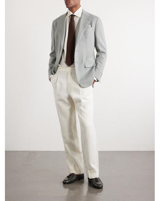 Thom Sweeney Gray Wool for men