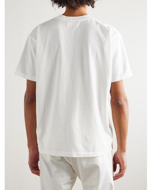 CHERRY LA White Cotton-Jersey T-Shirt for men