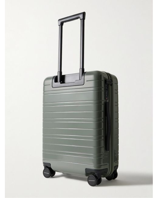 Horizn Studios Green H5 Cabin Essential Id 55cm Polycarbonate Suitcase for men