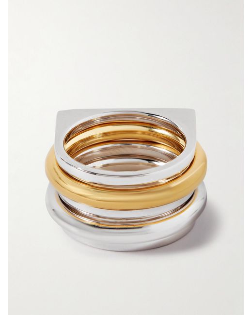 Tom Wood White Double Cage And Ring for men