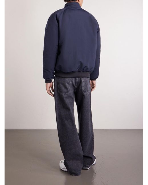 Canada Goose Blue Legacy Organic Cotton-Blend Down Bomber Jacket for men
