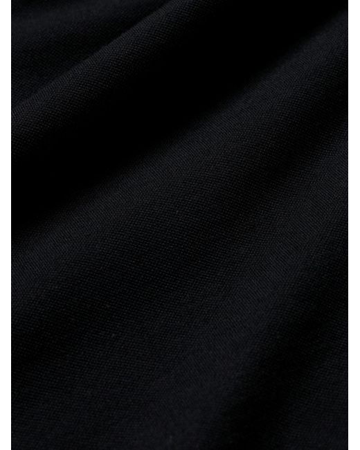 Brunello Cucinelli Black Slim-Fit Cotton-Piqué Polo Shirt for men