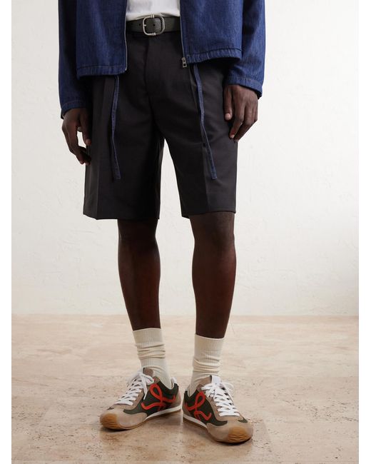 Loewe Green Bellet Runner Mesh Low Top Sneaker for men
