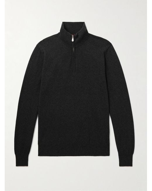 Brunello Cucinelli Troyer aus Kaschmir in Black für Herren