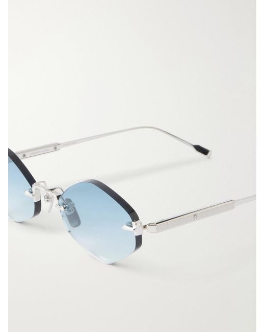 sato Blue Terbellum V Titanium Sunglasses for men