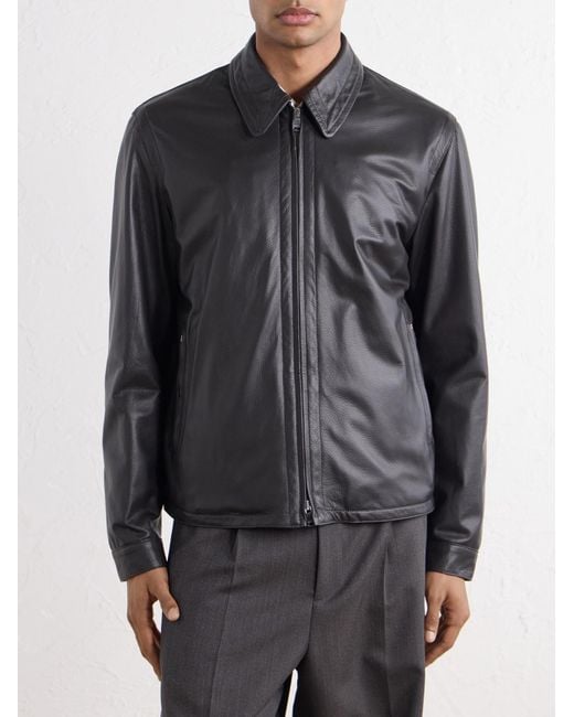 Valstar Black Duke Leather Jacket for men