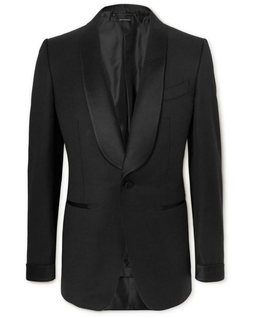 Tom Ford O'connor Slim-fit Grain De Poudre Wool And Mohair-blend Tuxedo ...