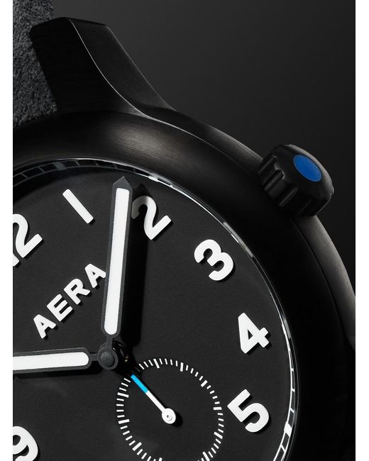 Aera M-1 Blackbird Manual Pvd Watch for men