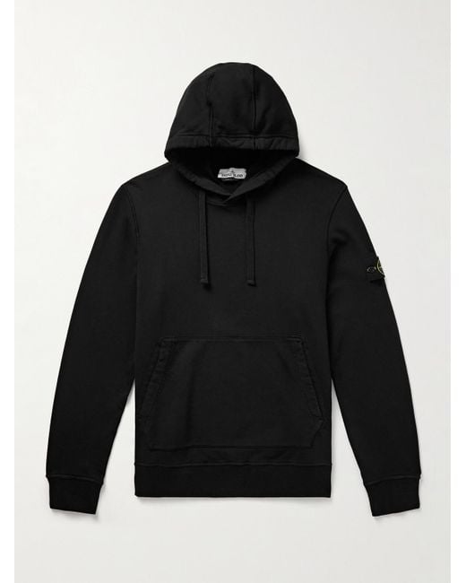 Felpa di Stone Island in Black da Uomo