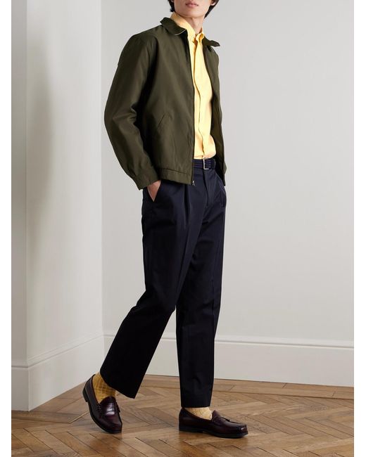 Polo Ralph Lauren Yellow Button-down Collar Logo-embroidered Cotton Shirt for men