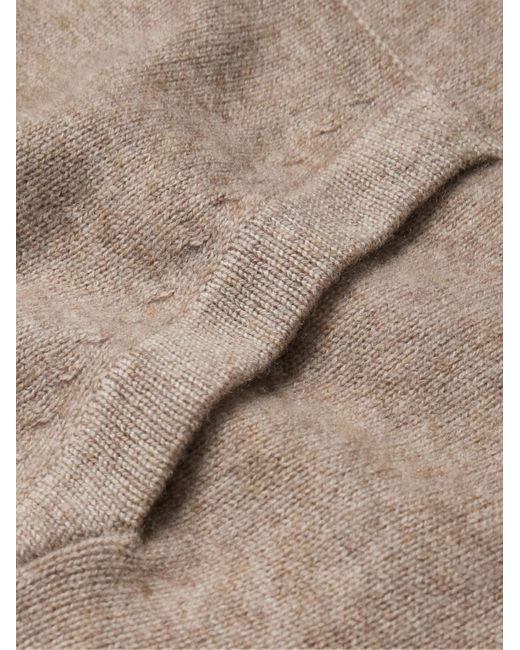 NN07 Natural Lounge 6610 Wool And Cashmere-blend Hoodie for men