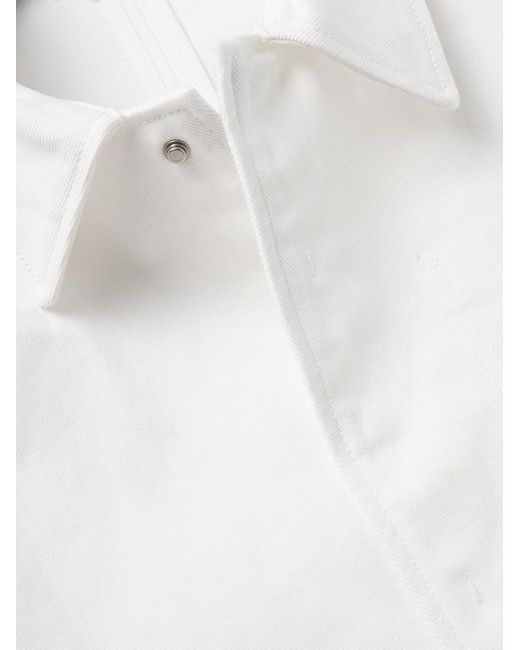 Denim Jacket di Amomento in White da Uomo