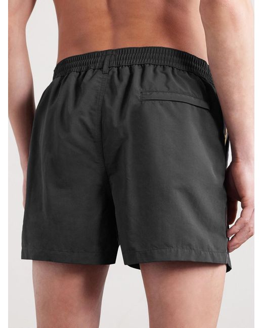Paul Smith Blue Straight-leg Short-length Recycled Swim Shorts for men