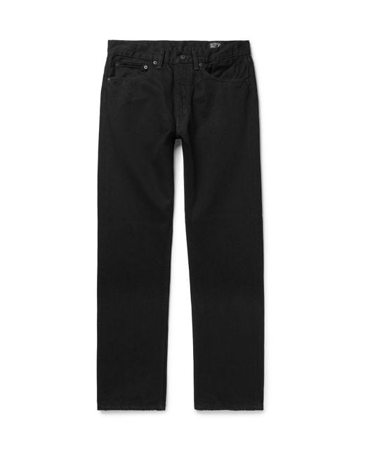 Orslow Black 105 Denim Jeans for men