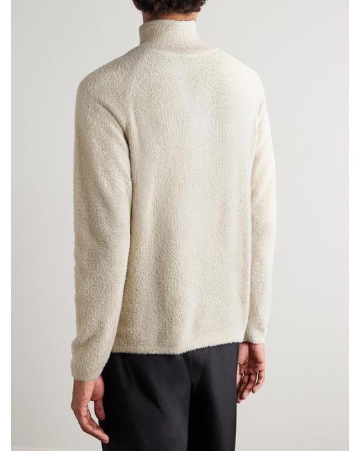 houdini Natural Lykan Airweb Knittm Half-zip Sweater for men