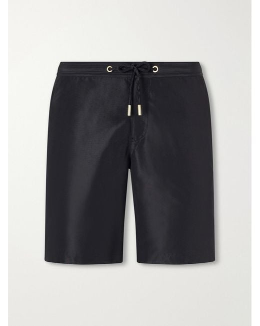 Orlebar Brown Blue Dane Ii Straight-Leg Swim Shorts for men