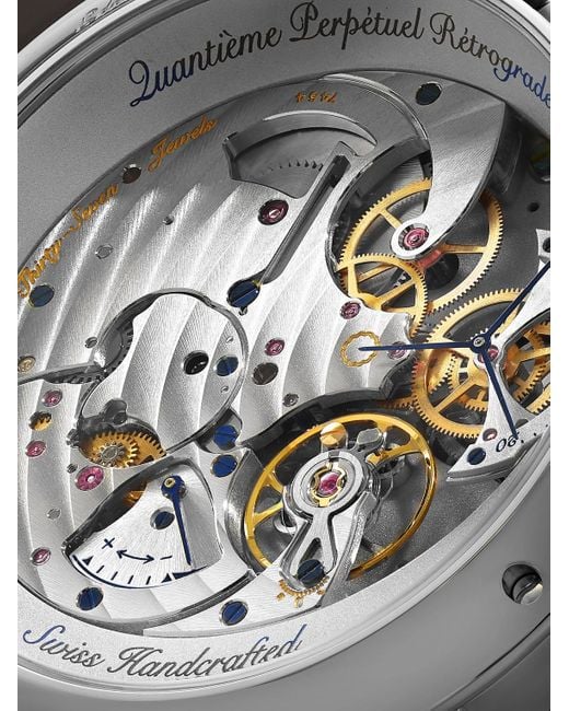 Bovet Black Récital 21 Limited Edition Hand-wound Perpetual Calendar Titanium Watch, Ref. R210002 for men