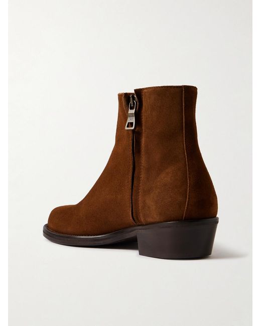 Mr P. Brown Oscar Suede Chelsea Boots for men