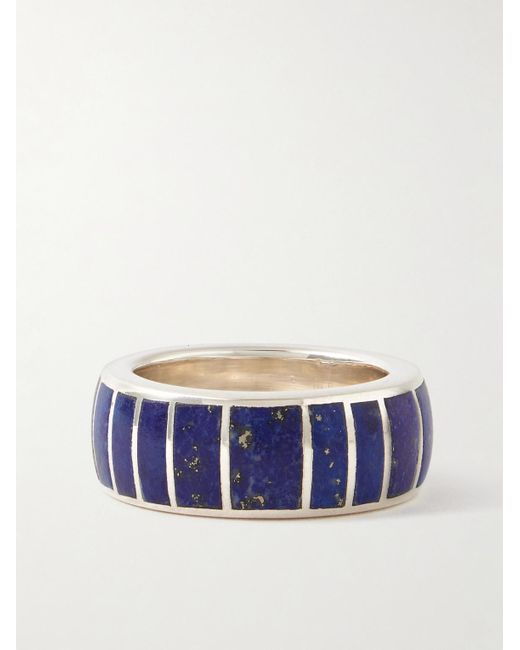 Anello di Peyote Bird in Blue da Uomo