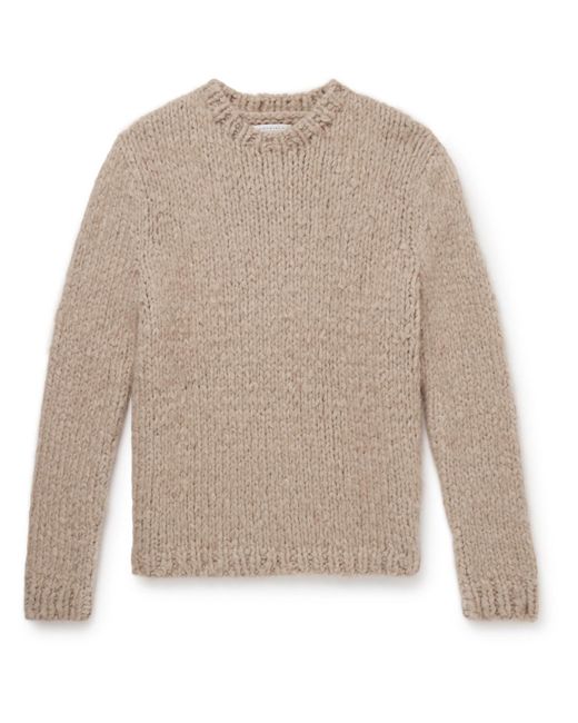 Gabriela Hearst Natural Lawrence Brushed-cashmere Sweater for men