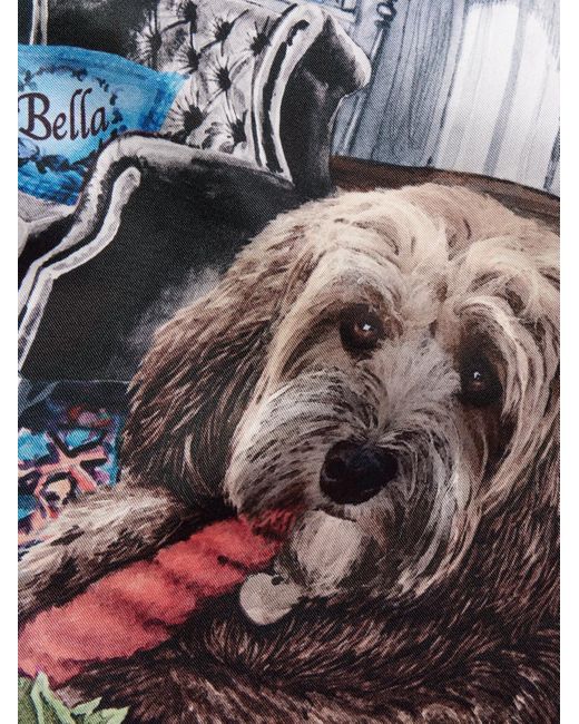 Rubinacci Bella Printed Silktwill Pocket Square in White for Men Lyst UK